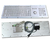 Vandaal - Toetsenbord van Weerstandsip65 het Industriële PC met 25MM Metaaltrackball