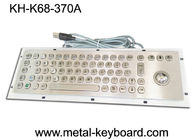 Het opgezette Toetsenbord van de 67 Sleutels Industriële Computer, het Toetsenbord van het Stofbewijs in Metaal