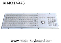 Vandaal - Toetsenbord van Weerstandsip65 het Industriële PC met 25MM Metaaltrackball