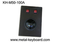 Industriële trackballs van de metaal Zwarte Mariene Console Muis met USB-Interface