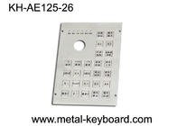 26 het sleutels Aangepaste Toetsenbord van het Lay-out Industriële Metaal met Functiessleutels