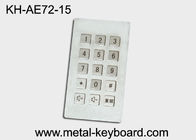 Het toetsenbordmetaal van het industriële Inputroestvrije staal, stofdicht toetsenbord met lange levensuur