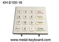 IP65 van het het Metaaltoetsenbord van de aantal zet het Antivandaal de Kioskcomité Toetsenbord op Openlucht