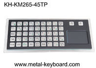 Het Comité van PS/2 45keys 5VDC zet Metaaltoetsenbord met Touchpad op
