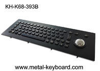 30min MTTR USB PS/2 Roestvrij staaltoetsenbord met Trackball