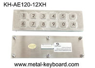 FCC Roestvrij staal 12 Sleutels Aangepast Metaaltoetsenbord in Matrijsoutput