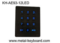 Achter Licht Metaalnumeriek toetsenblok in 3x4-Matrijs 12 het Toetsenbord van het Sleutelsroestvrije staal
