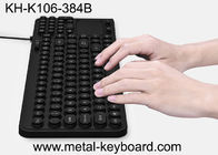 Ruw gemaakt Industrieel Silicone Rubbertoetsenbord 106 Sleutels met Plastic Touchpad