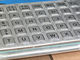 Anti Vandal Rear Panel Mount Keyboard Industrial , Kiosk Keyboard USB interface in 45 Keys