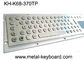 Stainless Steel Panel mount industrial pc keyboard with touchpad