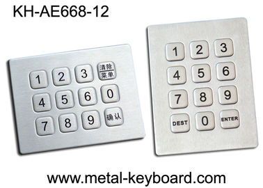 12 sleutels Verzegeld Numeriek toetsenblok, het Ruwe Toetsenbord van het Waterbewijs in 3x4-Matrijs
