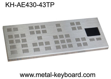 Zet het vandaal Bestand Industriële Toetsenbord met Touchpad/het Grote sleutelscomité Toetsenbordprecisie op