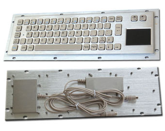 Toetsenbord van de de Computerkiosk van het vandaalbewijs zet het industriële met Roestvrij staalpaneel op