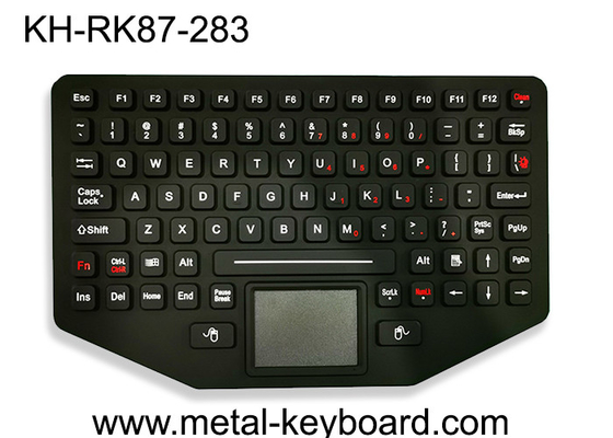 Militair Draagbaar Industrieel Silicone Toetsenbord Ruw gemaakte Backlight met Touchpad