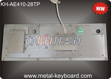 Het waterdichte SS Industriële Metaaltoetsenbord met Touchpad, schatte Kleurrijk Beeld van Sleutels
