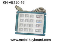 Klantgericht weerbestendig Metaaltoetsenbord 16 het materiaal van het knooproestvrije staal