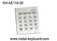 Het Roestvrije staaltoetsenbord van het vandaalbewijs met 20 Sleutels, het Toetsenbord van de Deuringang