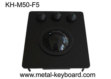 Het Comité van het USB-poortblack metal Industriële Trackball Muis met 50MM Harsbal