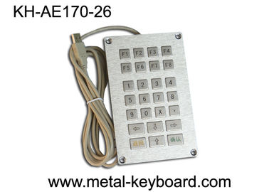 USB-de Kiosktoetsenbord 26 van het Zelfbedienings Eindmetaal Sleutels, Vlak zeer belangrijk Toetsenbord