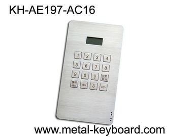 4x4 ontwerp Ruw Metaaltoetsenbord met 16 Sleutels voor Toegangsbeheersysteem